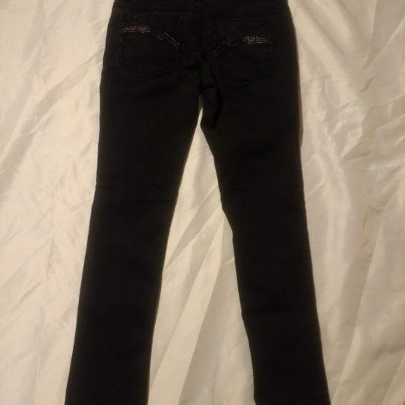Epic Threads Black Jeans with Cool Silver Details - Picture 5 of 5